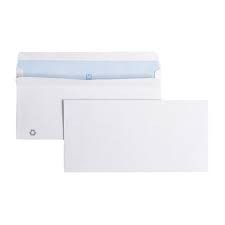 [EB1122] ENVELOPPE BLANCH 11.0X22.0CM STRIP 80GR
