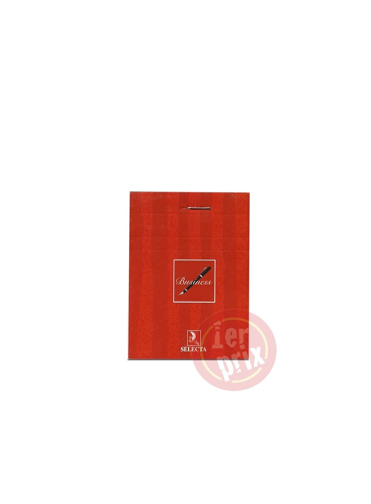 [CB7105] BLOC NOTE BUSINESS  A7 140P 5/5 7.4*10.5CM 80G