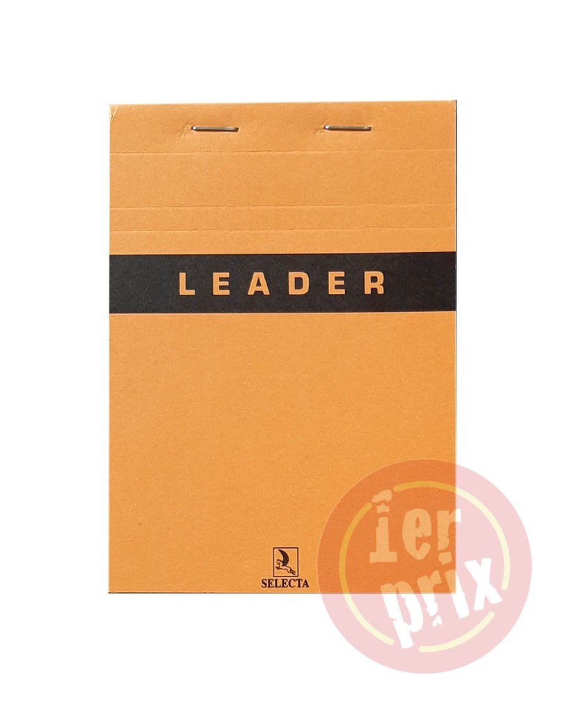 [BL8030] BLOC NOTE LEADER A5 SELECTA  14.8*21cm 160P