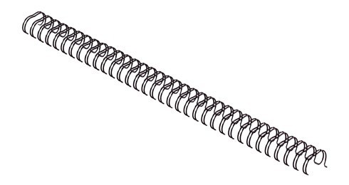 [SM0016] SPIRAL METAL 16 MM 34 BOUCLES 5/8''  PQT DE 50 PCS