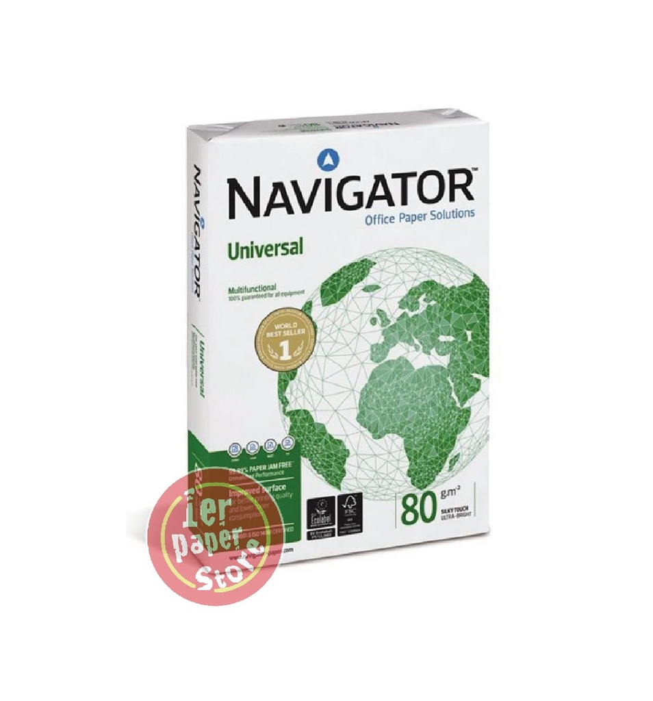 [RP0032] RAME A4 80G NAVIGATOR EXTRA BLANC