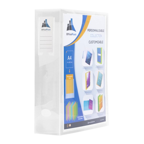 [BP1080] BOITE DE CLASSEMENT POLYPRO EVIDENCE DOS 80 MM OFFICE PLAST