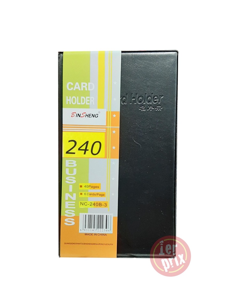 [AL12114] PORTE CARTE VISITE DE 240 NC-240B-3