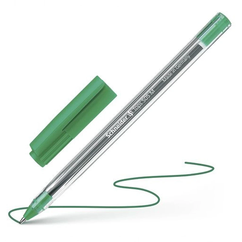 STYLO A BILLE SCHNEIDER CRISTAL 505 (Rouge)