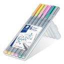 POCHETTE DE 6 STYLOS TRIPLUS 334SB6CS3
