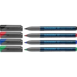 STYLO MARQUEUR PERMANENT SCHNEIDER MAXX 224 MOYEN 1.0 MM (Rouge)