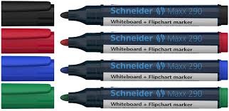 MARQUEUR WHITE BOARD SCHNEIDER REF 290 N/R/V/B (Rouge)