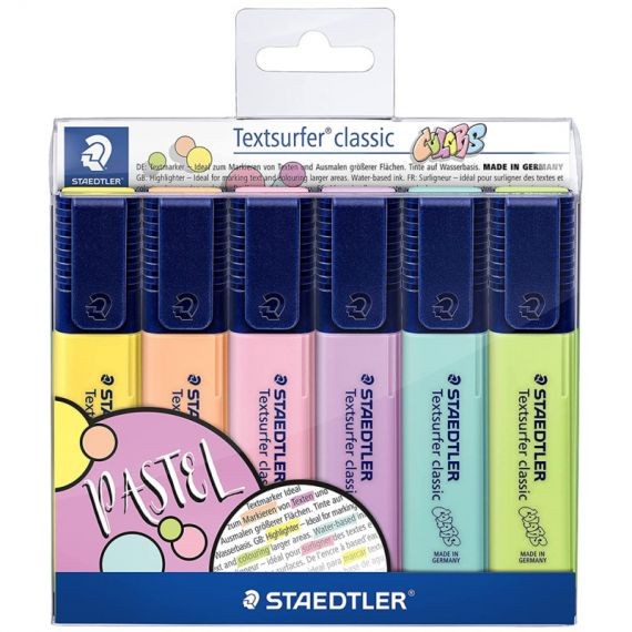 [PF3646] POCHETTE DE 6 STYLO FLEO PASTEL STAEDTLER