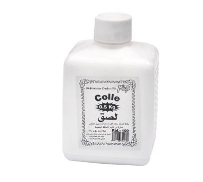 [CB0109] COLLE BLANCHE OUALI 0.5 L REF 109