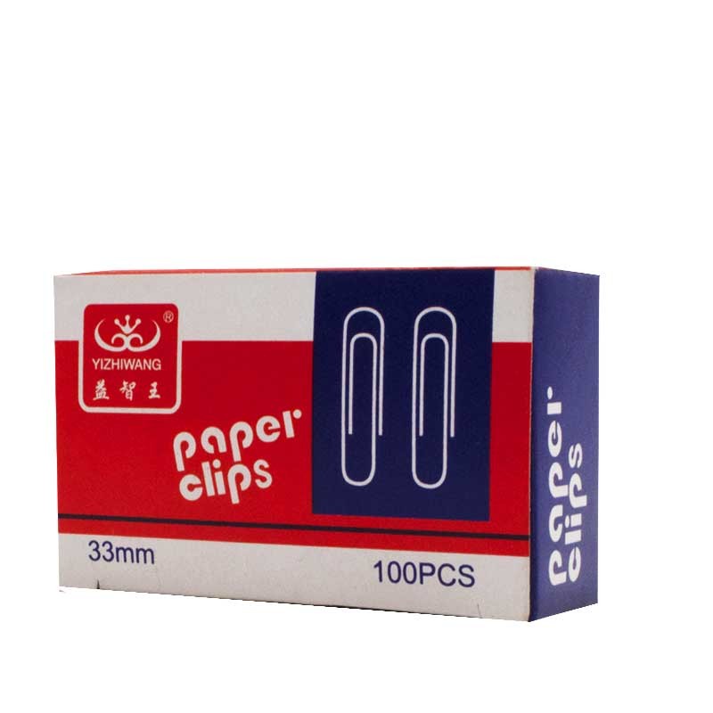 [TM0003] TROMBONNE 33MM DE 100 PCS PAPER CLIPS
