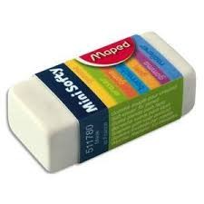 [GO1780] GOMME MAPED MINI SOFTY 511780  BLANC PM