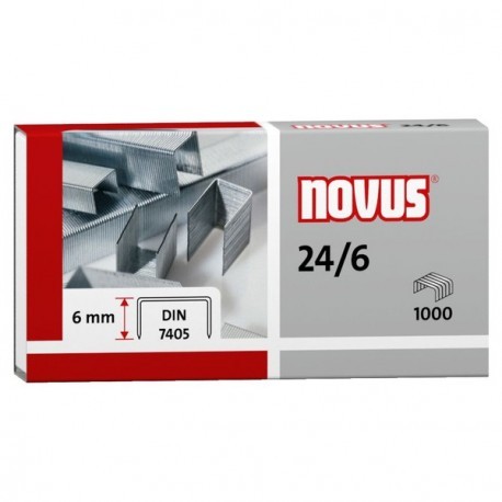 [AG0246] AGRAFE 24/6 NOVUS 1000PCS