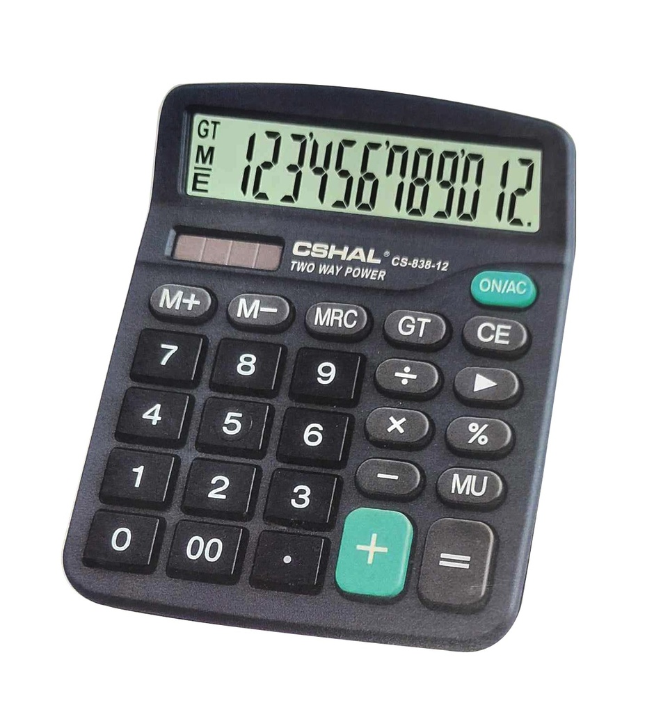 [CC0800] CALCULATRICE 12CH CSHAL CS-838-12