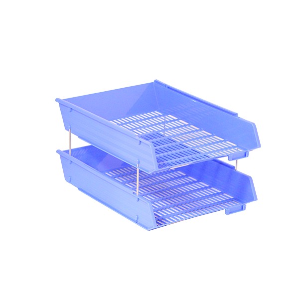 [CO0006] CORBEILLE A COURRIER FAIBO PASTEL
