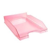 [CO0002] CORBEILLE A COURRIER POLYGOM OPAQUE / TRANSPARENT