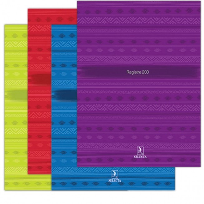 [RE0200] REGISTRE 200P 5/5 SELECTA 192P