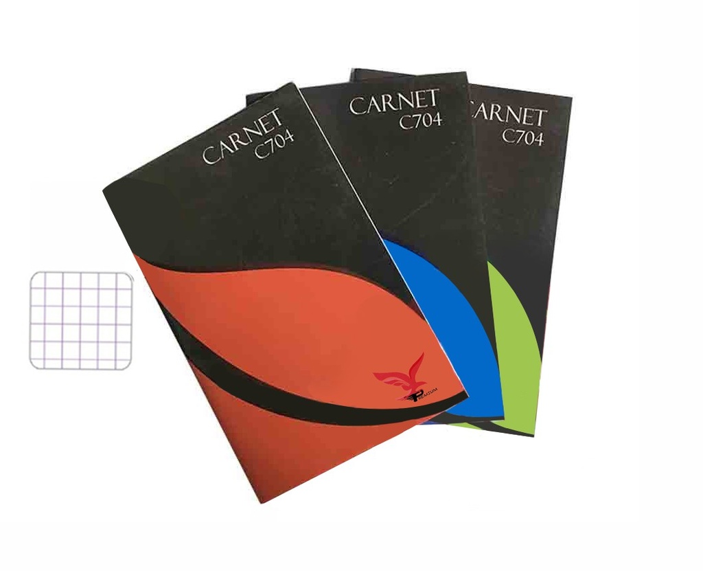 [CA1116] CARNET PIQUE  11*17CM 96P