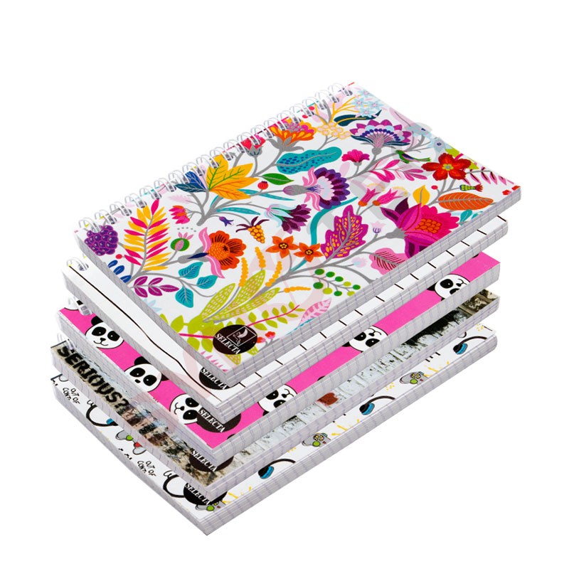 [CA1117] CARNET WIREO 160P 11*17CM  SELECTA