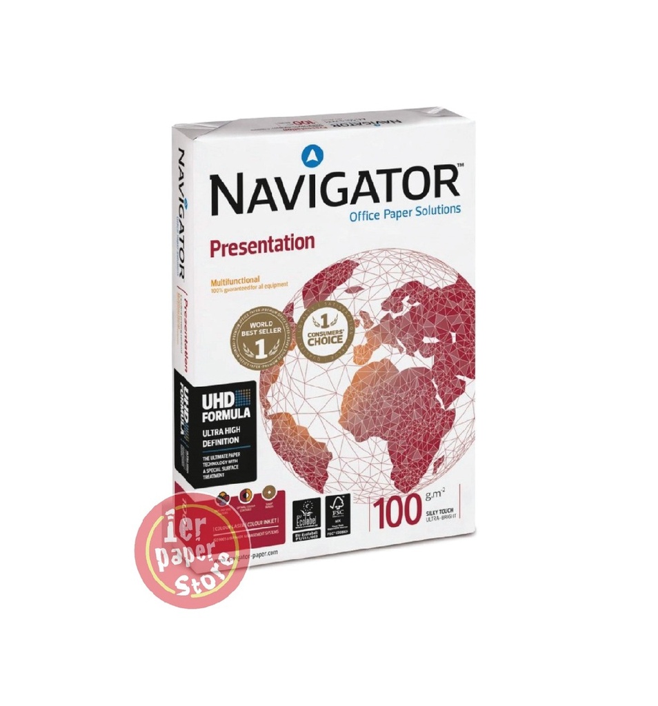 [RP1000] RAME A4 100G NAVIGATOR DE 500F EXTRA BLANC