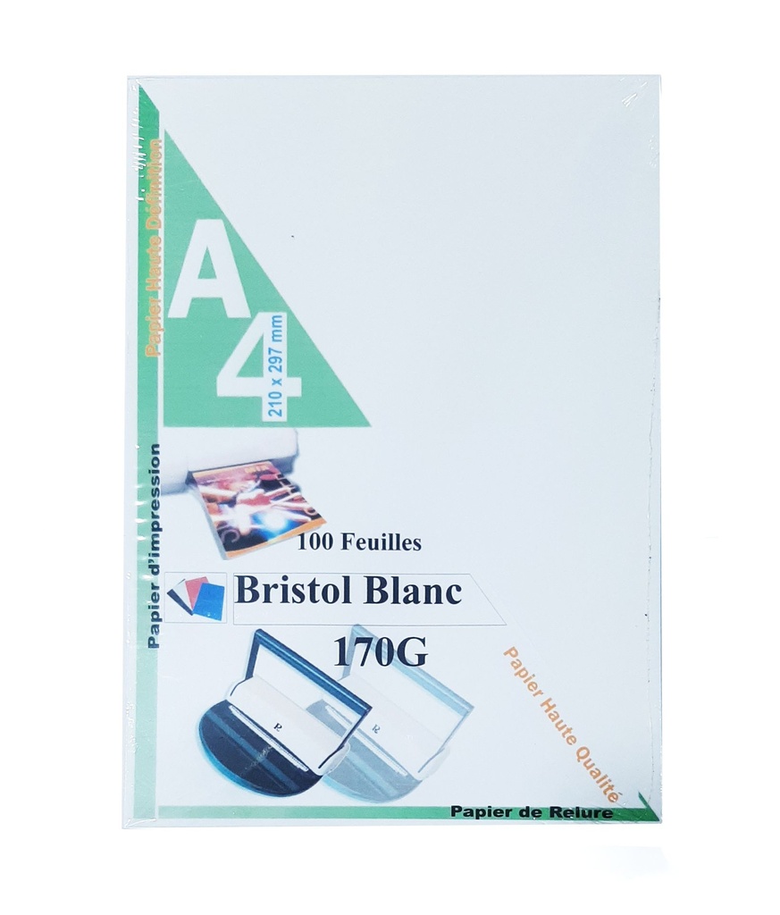 [PP4140] Rame A4 Page de Garde 170G Bristol 100F