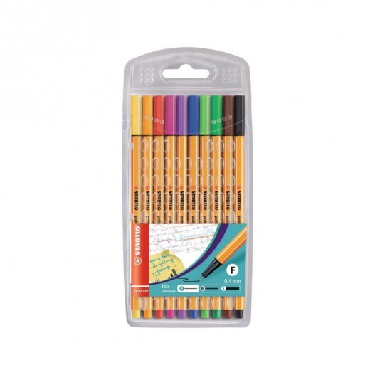 [PS1784] POCHETTE DE 10 STYLOS STABILO POINT 88