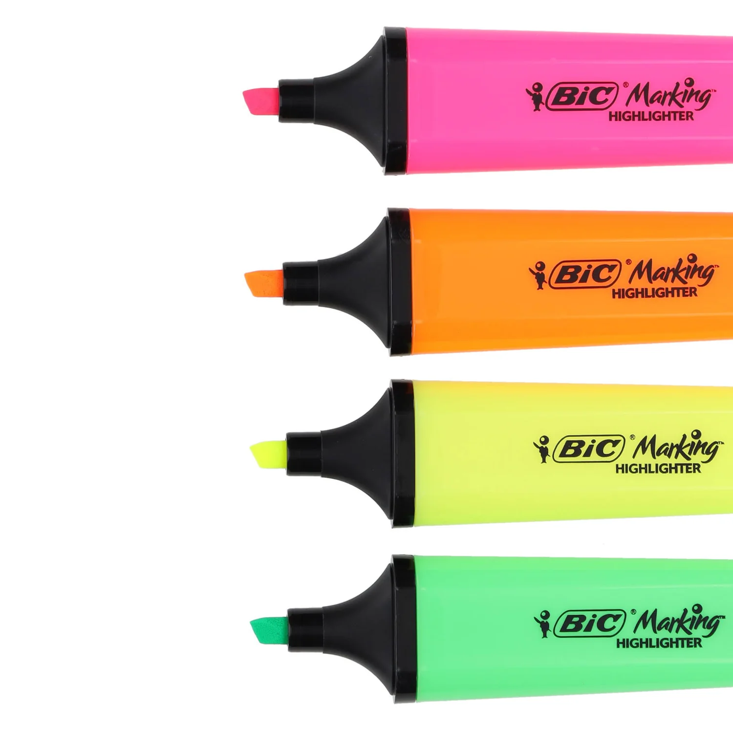 [SF3737] STYLO FLEORESCENT BIC MARKING NEOON FLAT