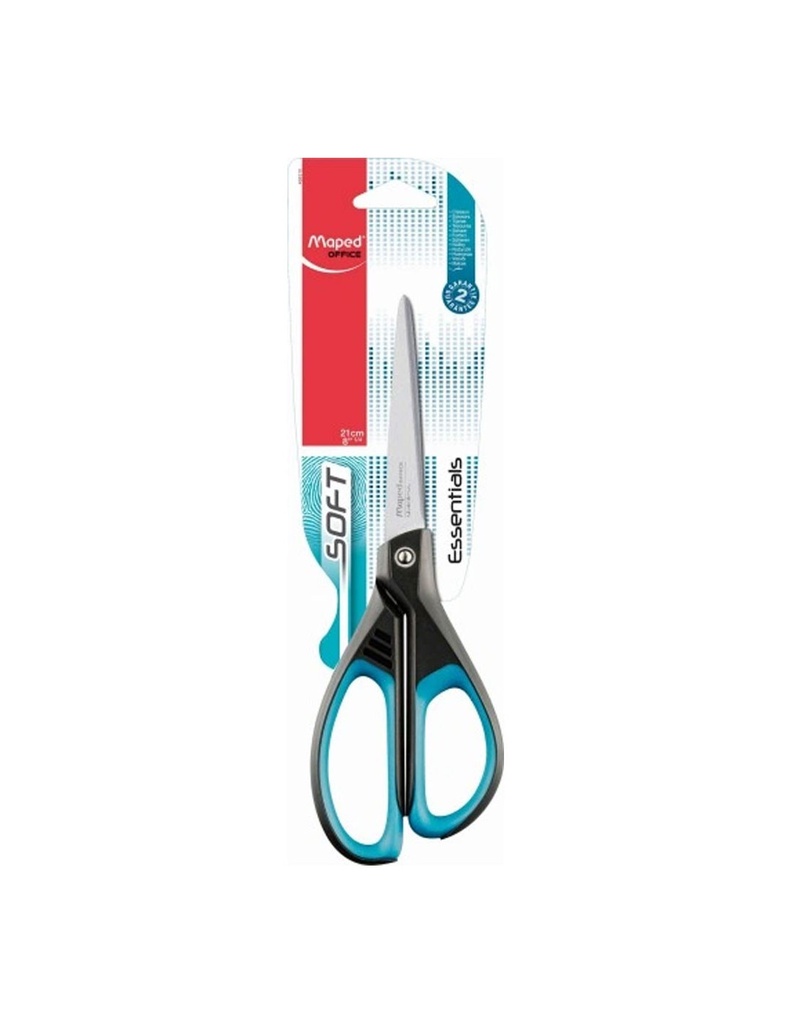 [CI8310] CISEAUX DE BUREAU MAPED 21CM 468310 ESSENTIALS SOFT