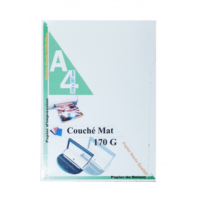 [MA0701] RAME PAGE DE GARDE COUCHE MAT / BRILLANT 170G 100F