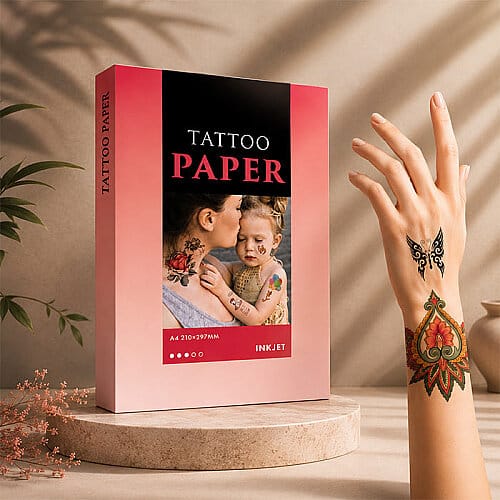 PAPIER  TATTO CLEAR  A4  SET (A+B) NARSURN
