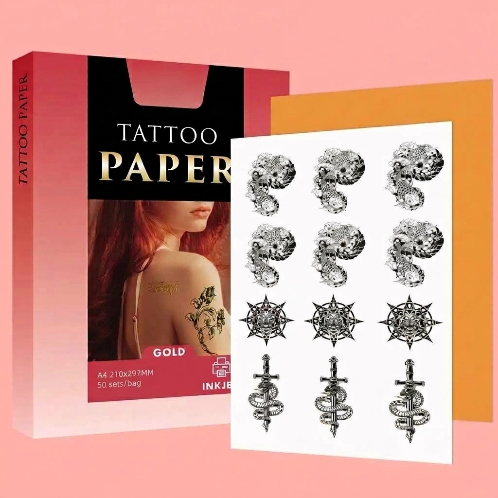 PAPIER  TATTO GOLD  A4  SET (A+B) NARSURN /20